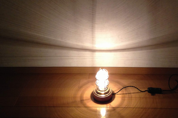 船のでんきや日東電機　マリランプは復興の灯り　Lighthouse210dk