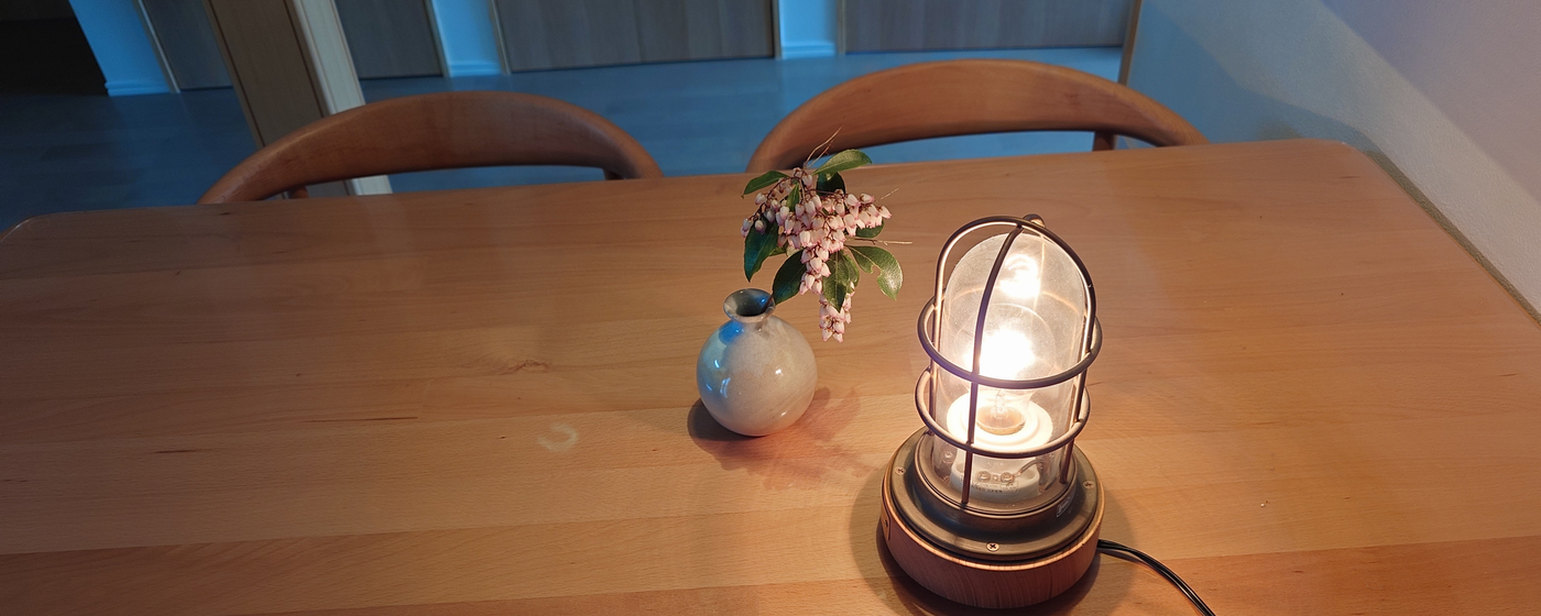 船のでんきや日東電機　マリランプは復興の灯り　Lighthouse210dk